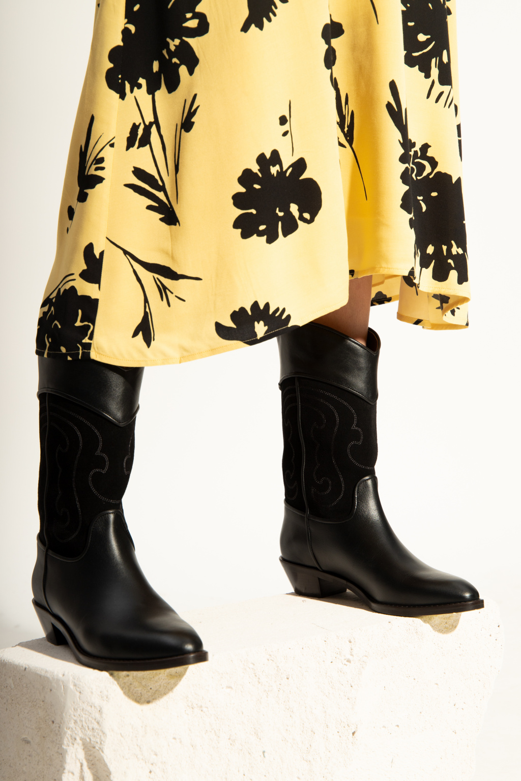 See by chloe western boots on sale